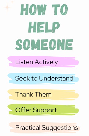 How to Help Someone